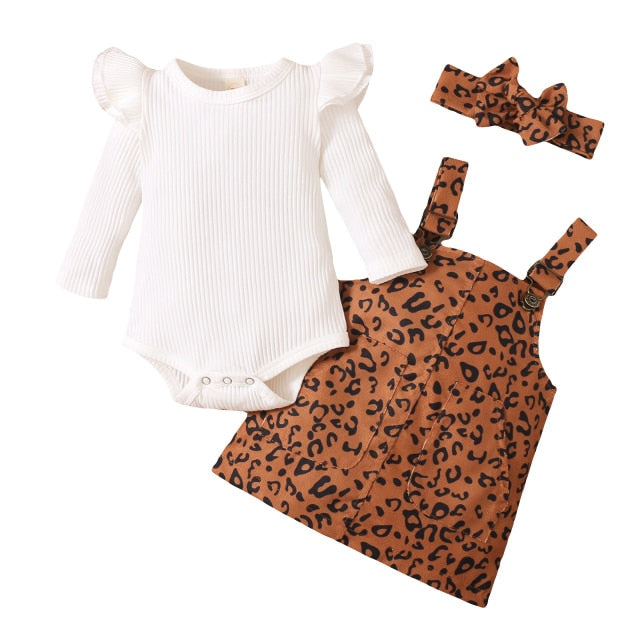 Leopard hotsell skirt set